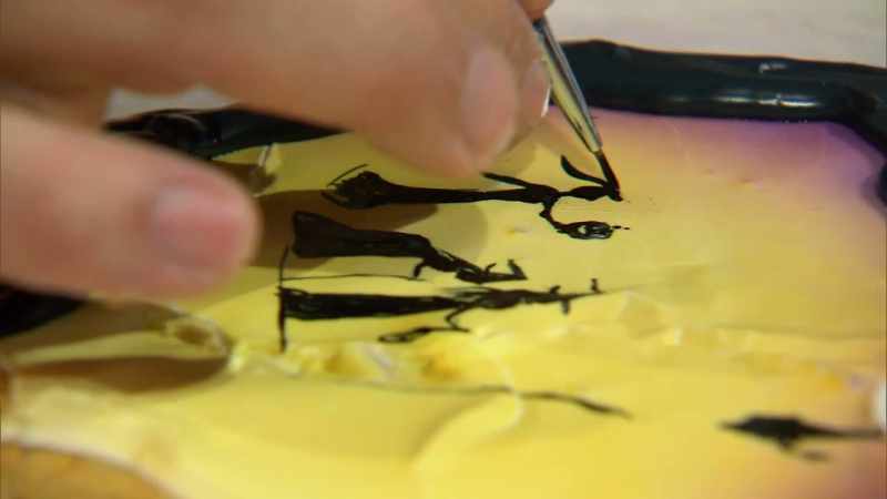 The detail brushes are going to help me to define those little lines