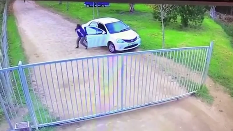 The detectives apprehend both men