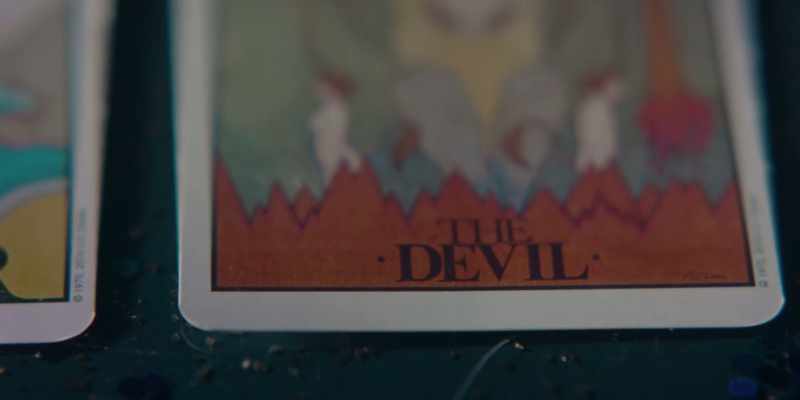 The devil card indicates a destructive force