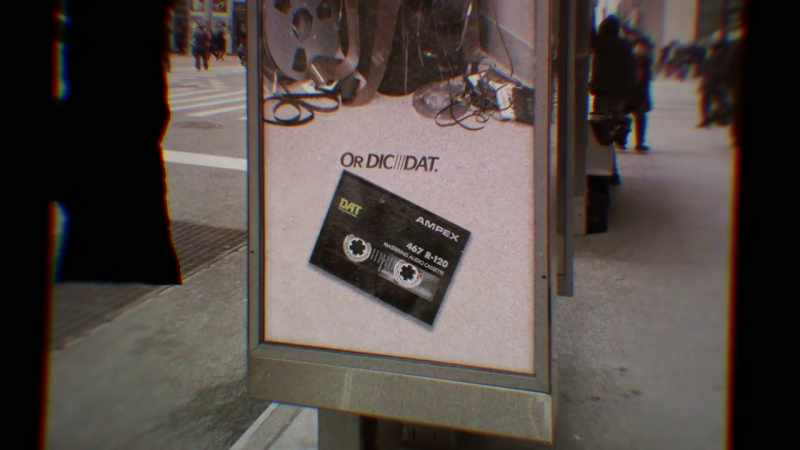 The digital audio tape, or DAT