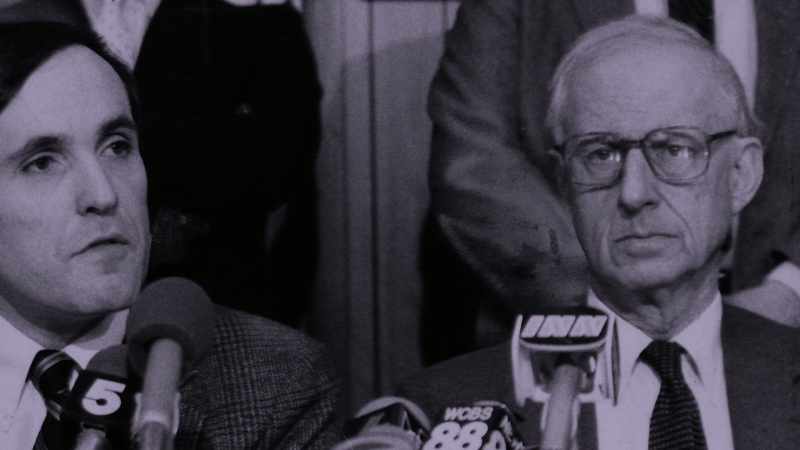 The district attorney from Manhattan at the time