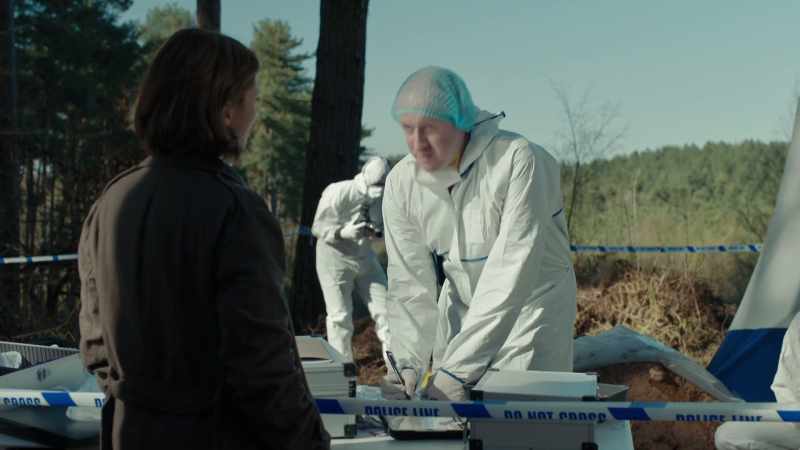 The dog? Traumatised. It was his first dead human