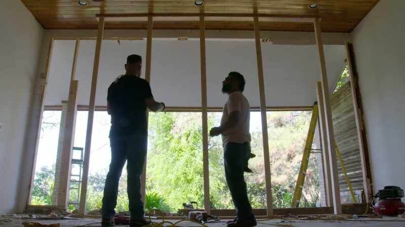 The door installers are on their way