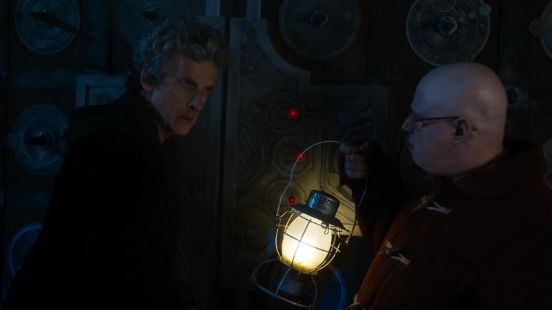 The door upstairs, how did you set the security?