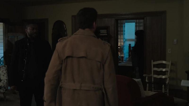 The doors and windows are intact