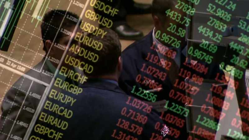 The Dow dropped nearly 1,000 points in a half-hour