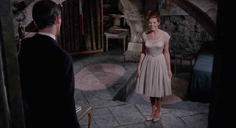 The dress is... is lovely