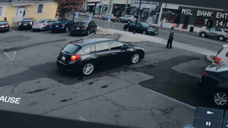 The driver here, two minutes later