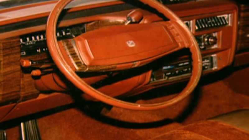 The driver's seat had been pulled