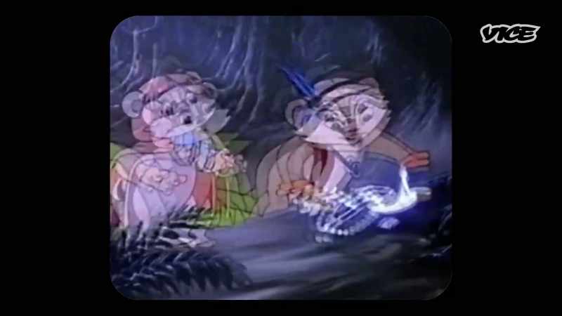 The droids and Ewok shows