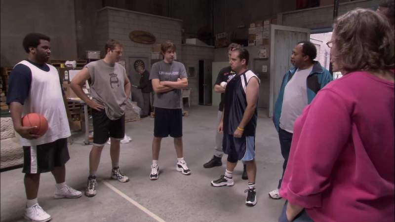 The dunder Mifflin team