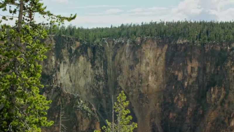 The earth rising, breathing
