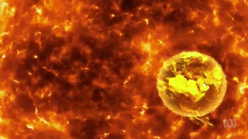 The Earth will basically get fried at that point
