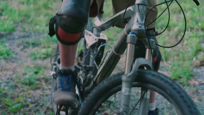 The effort and passion he still has for riding