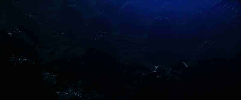 The eggs lying dormant on the planetoid