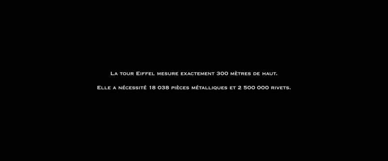 THE EIFFEL TOWER IS EXACTLY 300 METERS HIGH