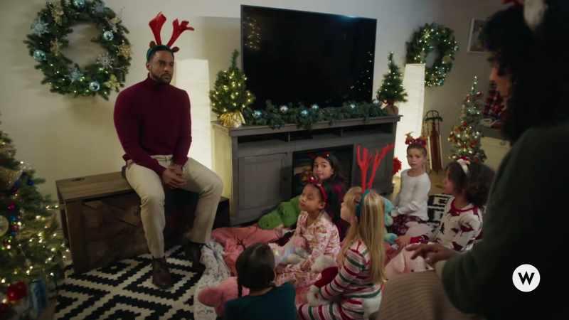The elves were running behind