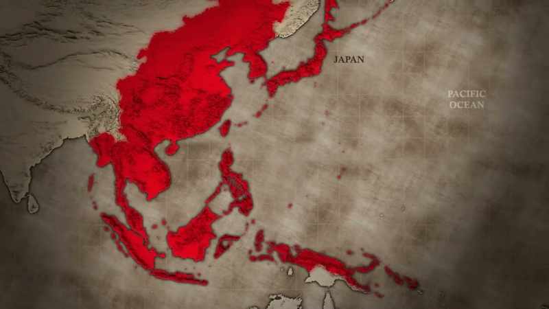 THE EMPIRE RACES INTO THE NORTH PACIFIC