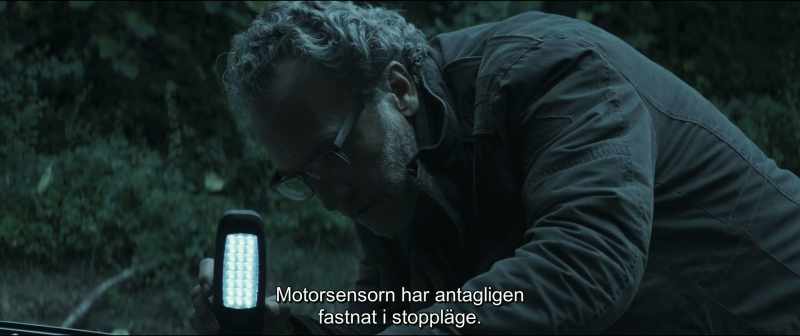The engine sensor's probably stuck on 