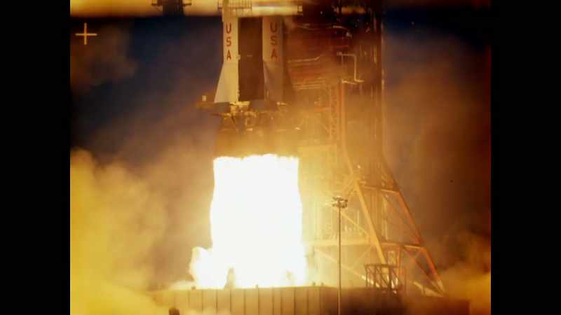 The engine's gimballing back and forth
