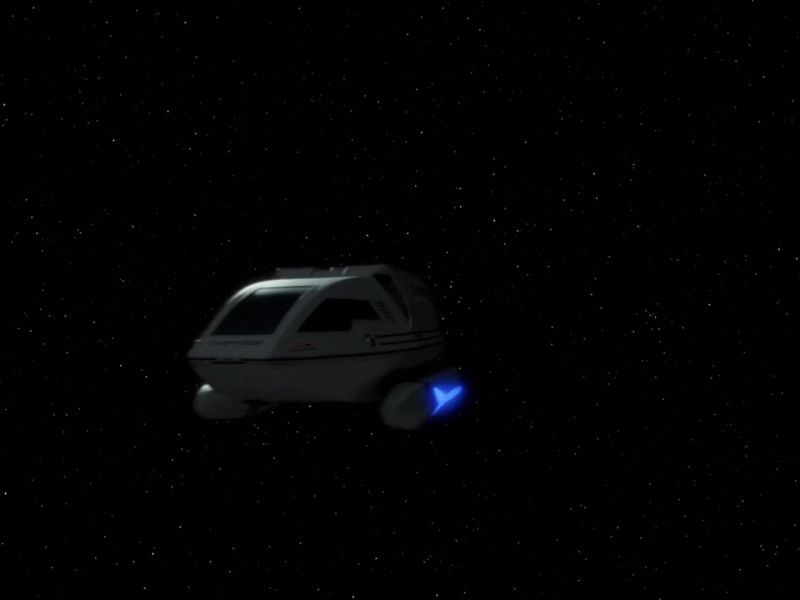 The Enterprise appears to be adrift