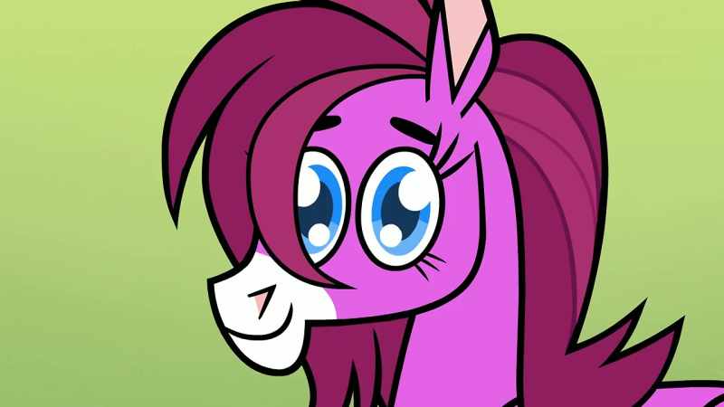 The everything horse is ready to settle down