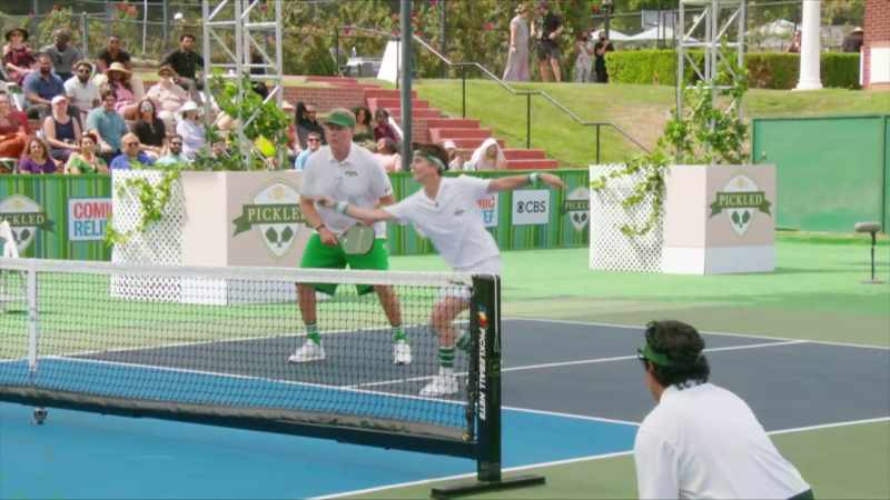 THE EXCITING, GUT-WRENCHING PICKLEBALL PLAY