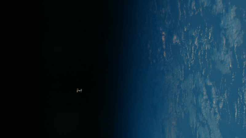 The expedition four crew, that we have them in sight
