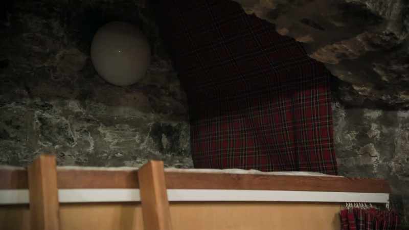 The experience Paddy had in the sleeping dorm upstairs