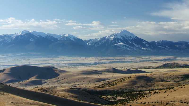 The explorers' first look at Yellowstone