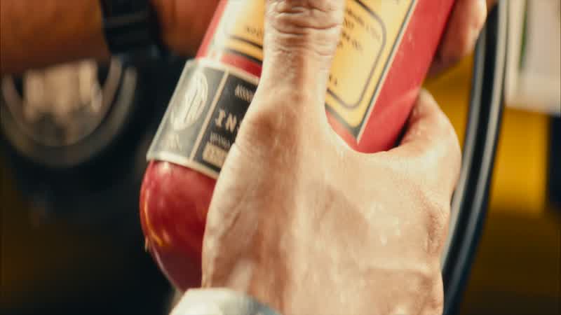The extinguisher is in order