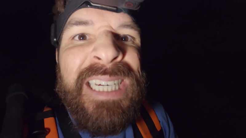 The face was completely eaten by rats