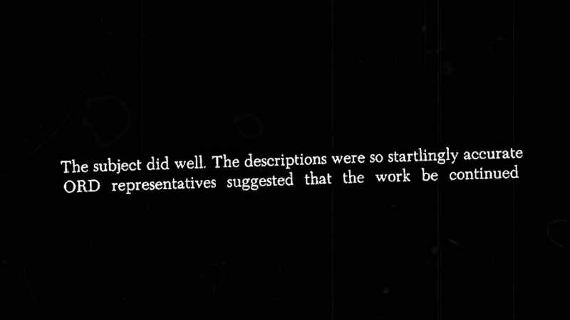 The fact that CIA was even doing anything with SRI