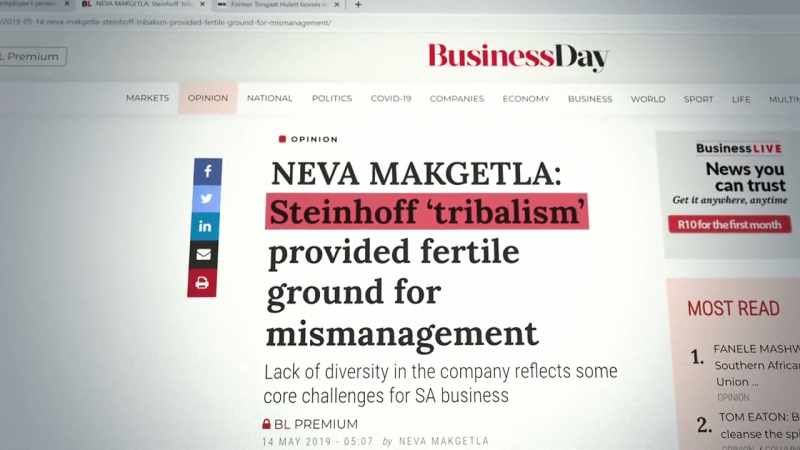 The fact that Steinhoff
