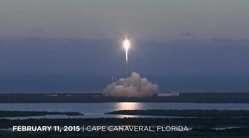 The Falcon takes flight