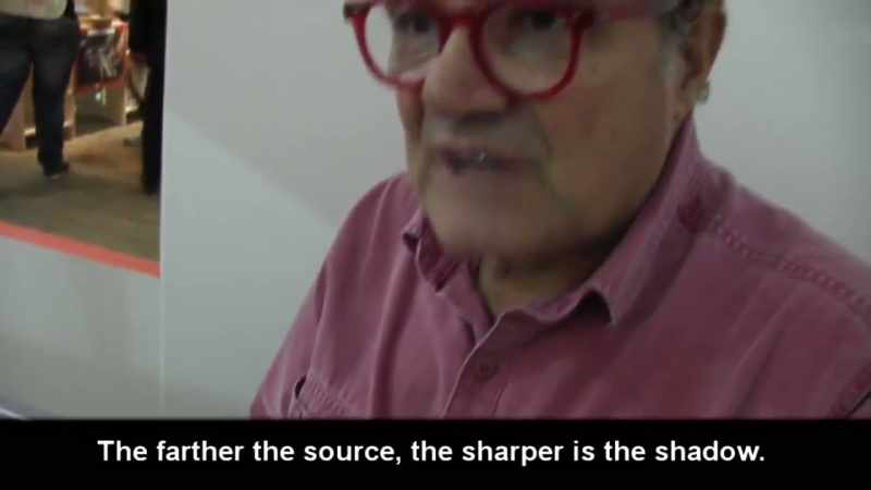 The farther away the light source