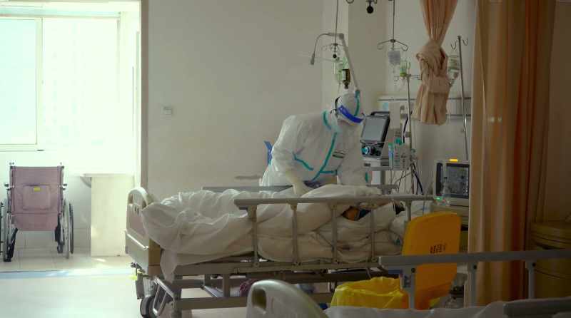 The father kept saying that he and his son were infected