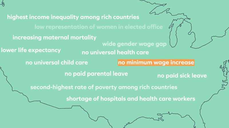 The federal minimum wage hasn't been raised since 2009