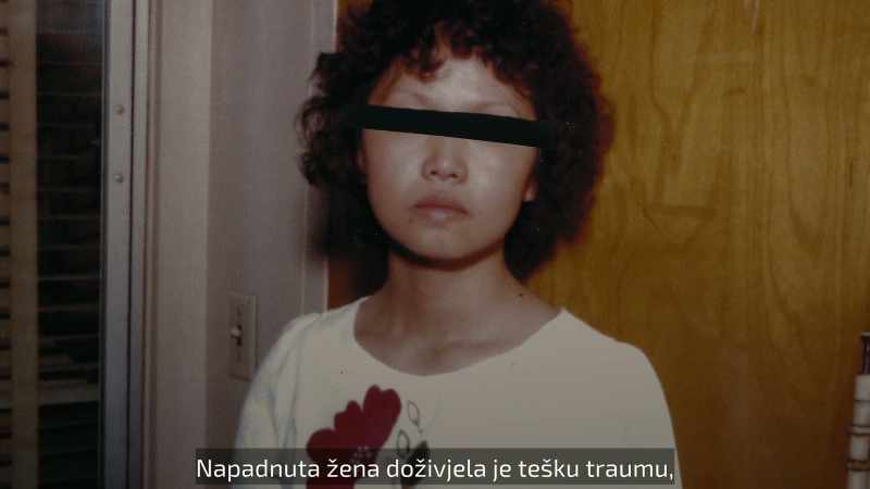 The female victim