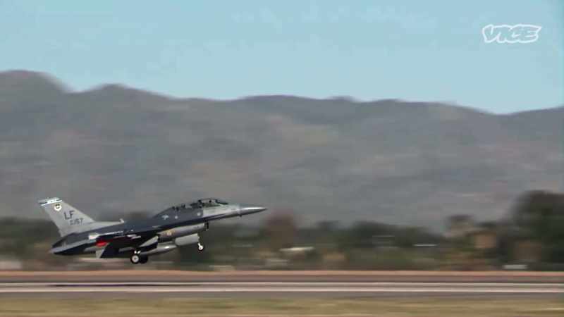 The fighter planes that were scrambled into the sky