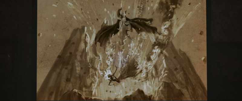 The Fire Goddess was then locked up inside a volcano