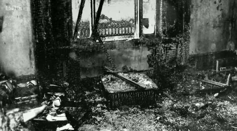 The fire had started within the ground floor front room