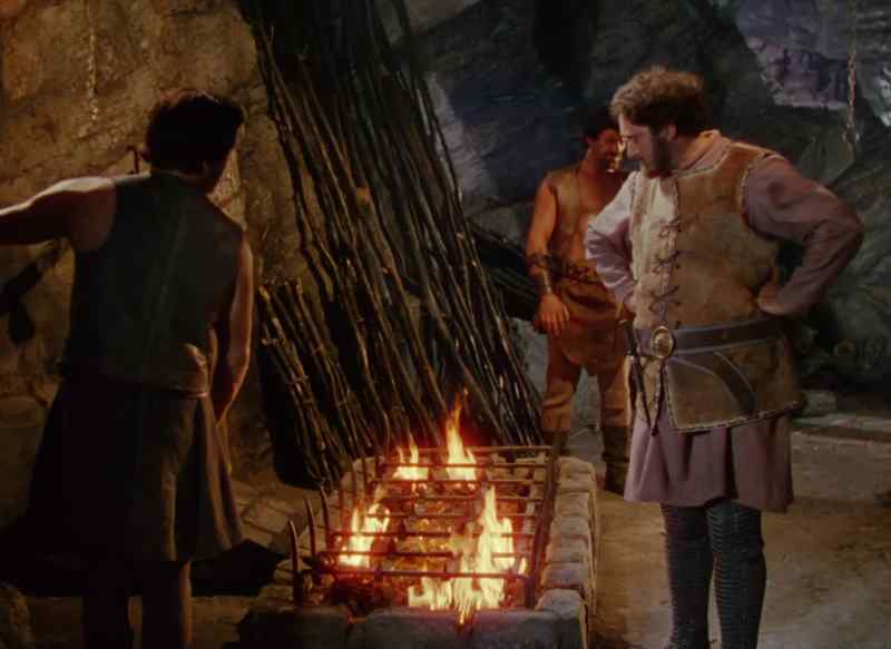 The fire's at quite heat, milord