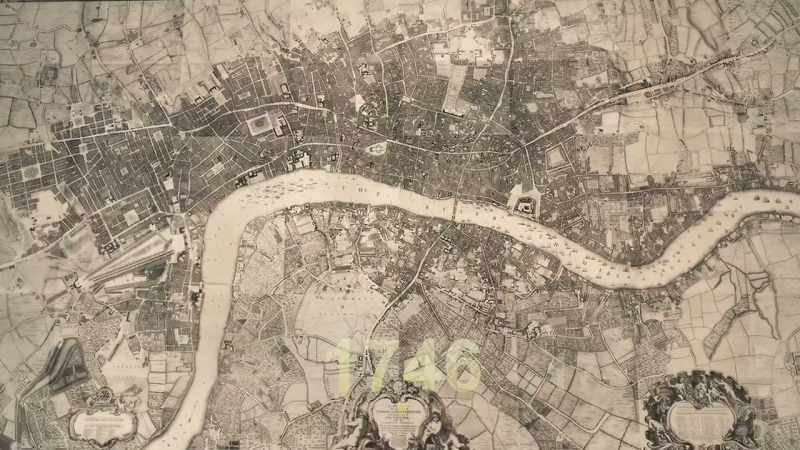 The first clue comes from this early 18th century map