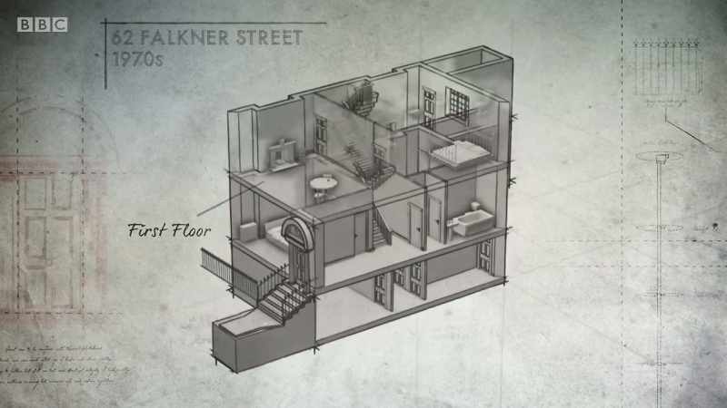 The first floor, designed as a drawing room and master bedroom