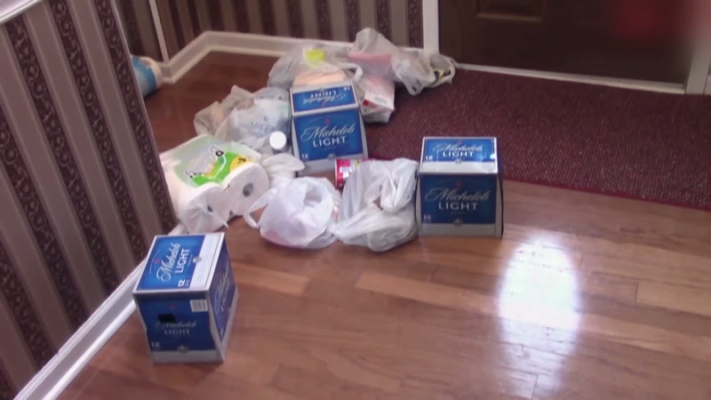 The first was in the groceries