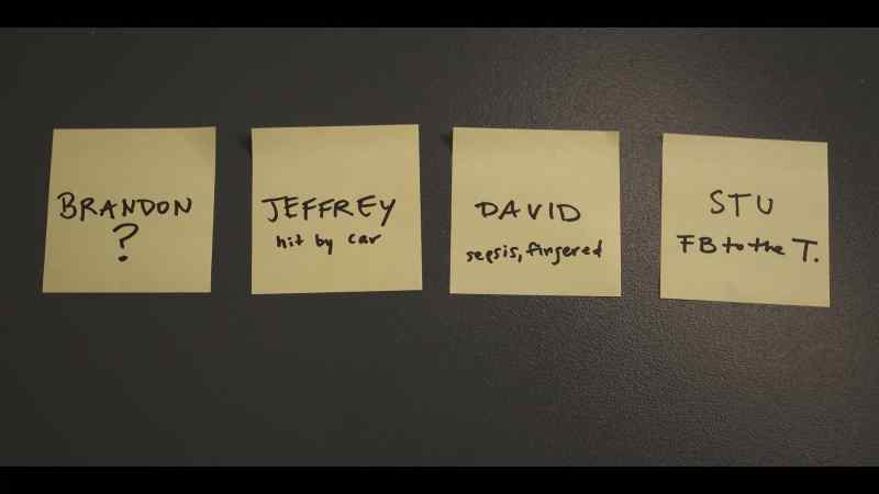The first initials of their names spell out B-J-D-S