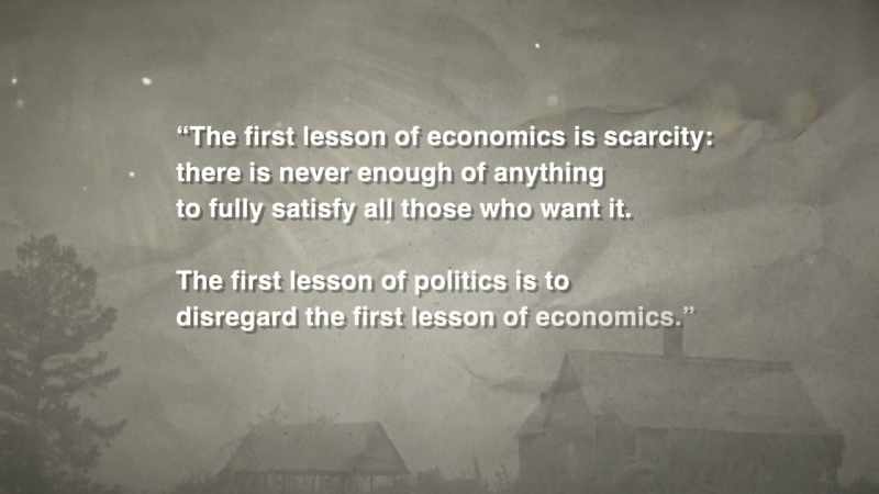 The first lesson of politics