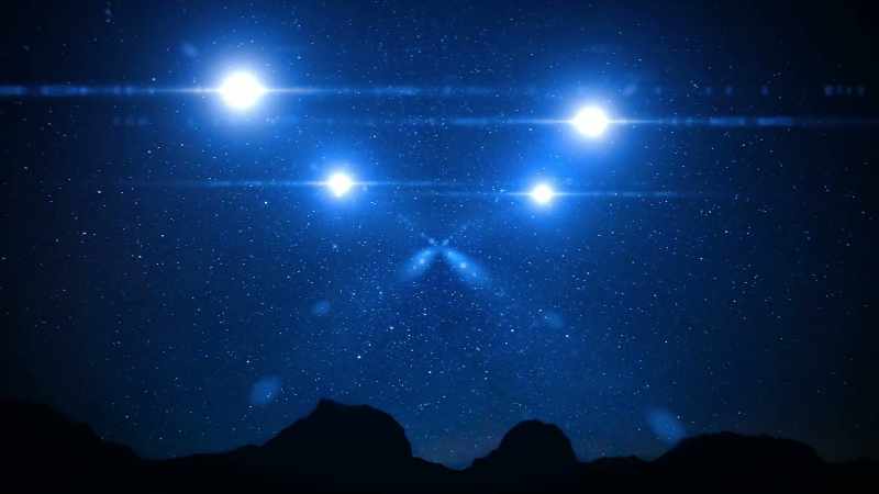 The first publicized sighting of the lights