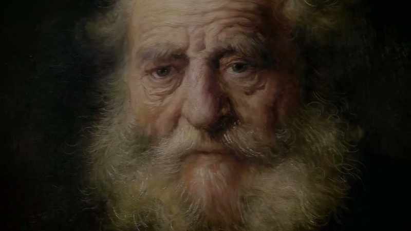 The first step was analyzing Rembrandt's painting style